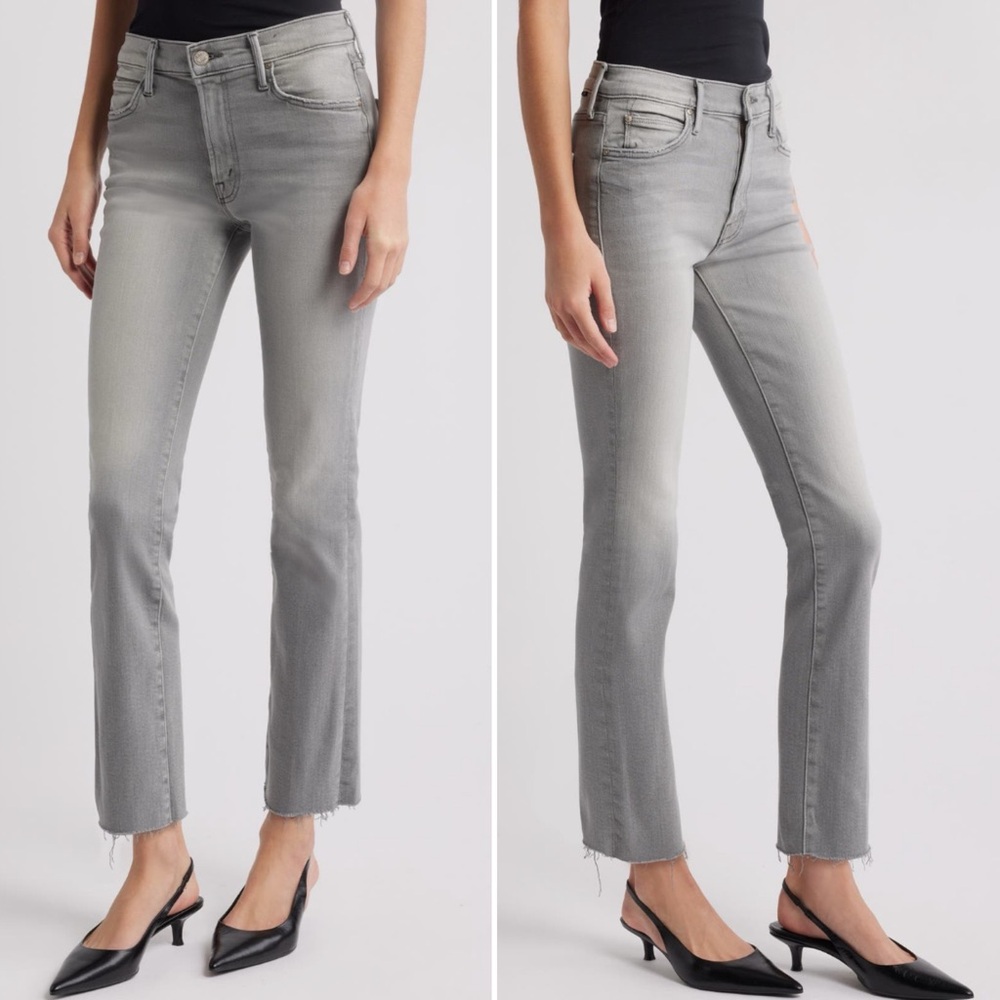 MOTHER the Rascal Ankle Fray Jeans in the wash Noted, size 28